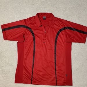 VINTAGE Nike 1/4 zip polo shirt.